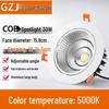 Recessed 20W Spotlight Downlight for Clothing Stores, 15-30W Commercial Ceiling Light