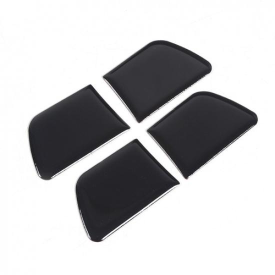 Glossy Piano Black Inner Door Handle Bowl Trim Sticker For Infiniti G25 G35 G37