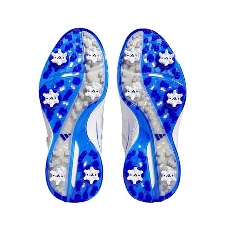 adidas Zg23 Boa Lightstrike кожаные амортизирующие противоскользящие прочные низкие туфли для гольфа мужские туфли для гольфа белые синие GY9715