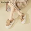Женские повседневные ботинки Daphne Vintage с плюшевой подкладкой и толстой подошвой