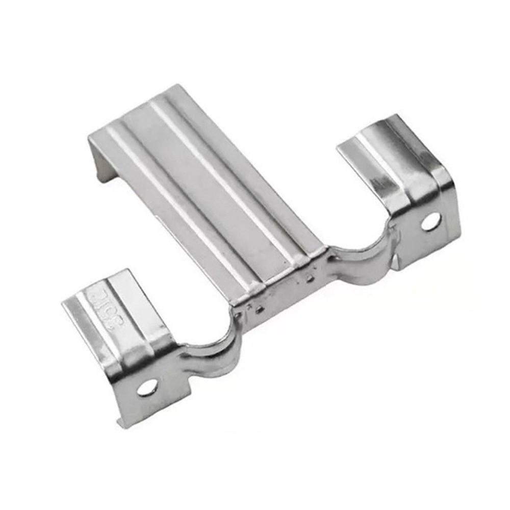 10Pcs Pack Stainless Steel Solar Panel Water Guide Clip Mud Drain Button Clip Roof Mounted Setup