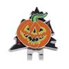Detachable Golfer Gift Golf Cap Clip Golf Hat Clip With Magnetic Golf Ball Marker Halloween Pumpkin Dog 5