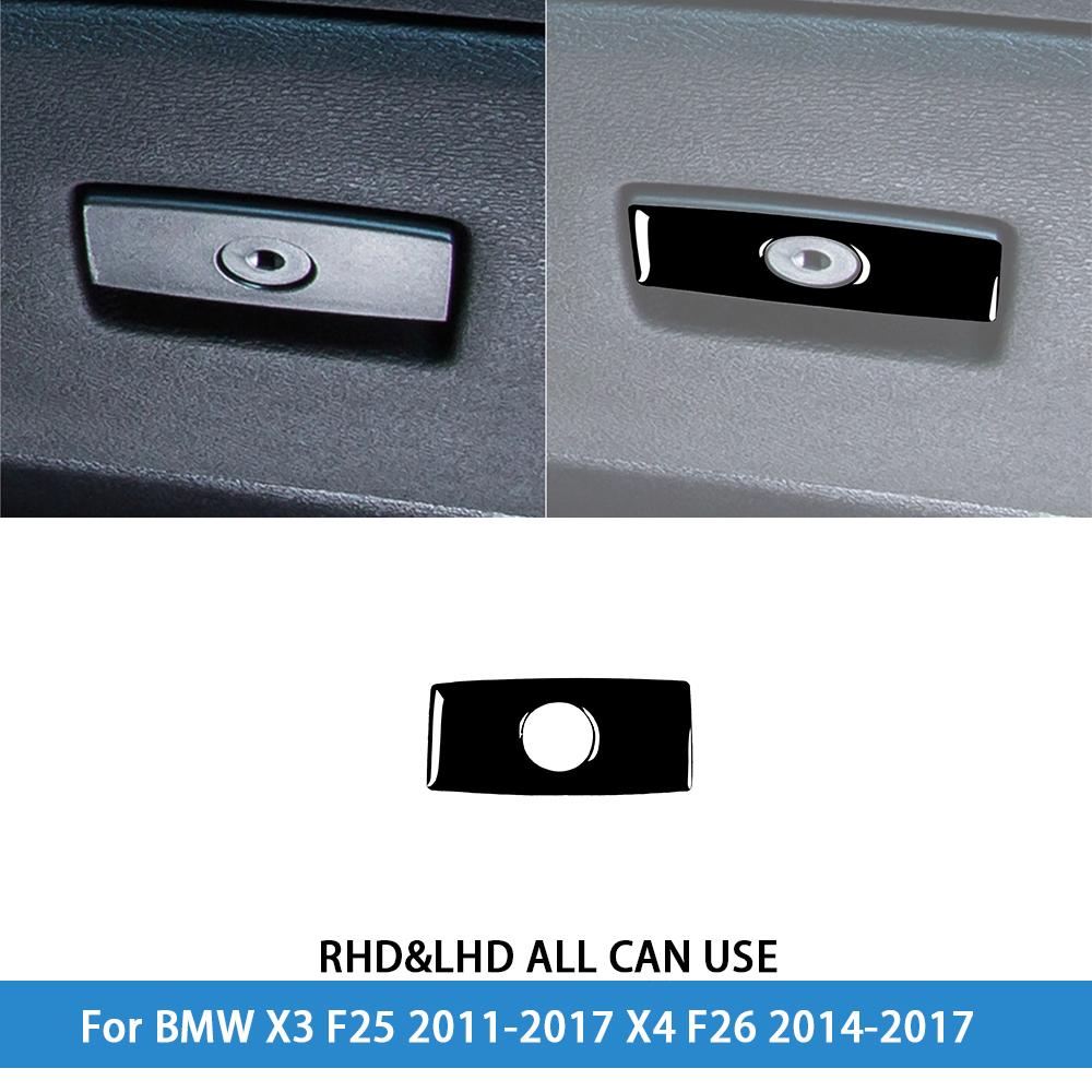 dsgur6 For BMW X3 F25 2011-2017 X4 F26 2014-2017Car Accessories Piano Black Interior Air Vent Taillight Console Trim Modified Sticker