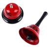 Red Metal Bell with Ring In Hand Manual Rattle Sex for Ring Party Decoration