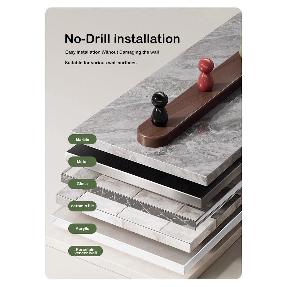 Прочные самоклеящиеся крючки для стен, держатель для одежды, новый держатель для ключей, прихожая