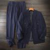 First-Line Withdraw from Cupboard! Accessible Luxury Double Breasted! Classy Men's Business Casual Stripes Suit Suit Suit Suit Suit Men