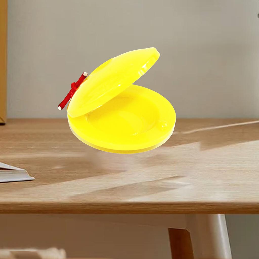 Children Finger Castanet Plastic Castanet Musical Instrument Rhythm Educational Toy for Kids