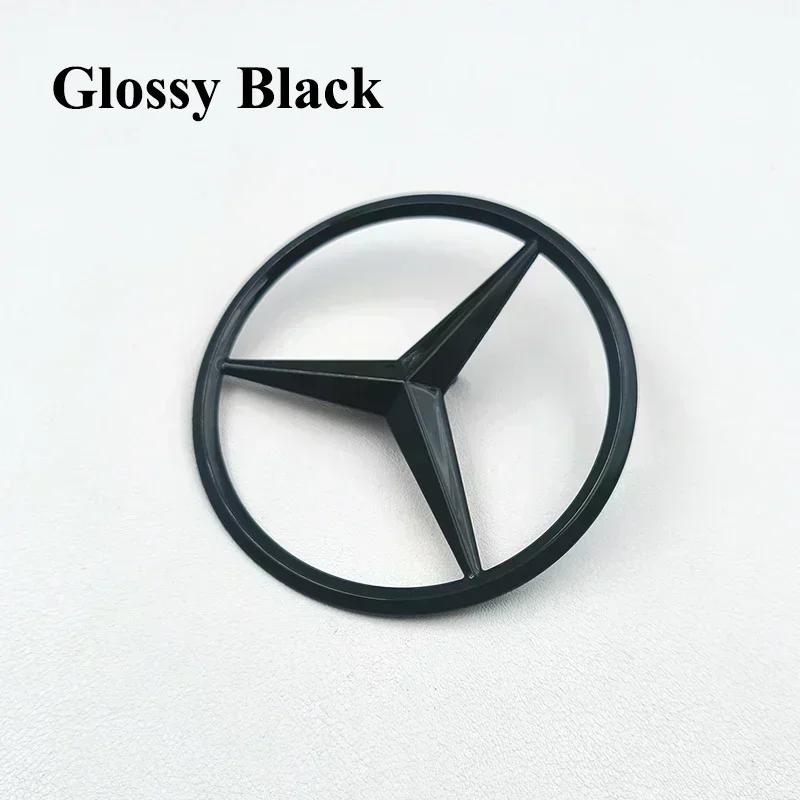 Mercedes Logo Badges Cover Decal 3D ABS Car Rear Trunk Emblem Sticker For Mercedes Benz W177 A-class Domestic sedan A1778170100 XN5