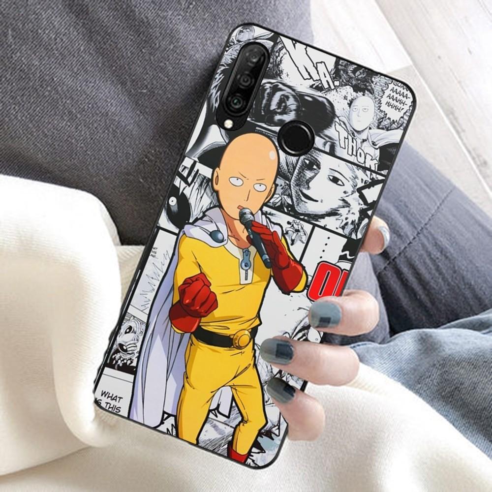 Anime ONE PUNCH MAN Phone Case For Huawei Honor 10 Lite 9 20 7A 9X 30 50 60 70 Pro Plus Soft Silicone Cover