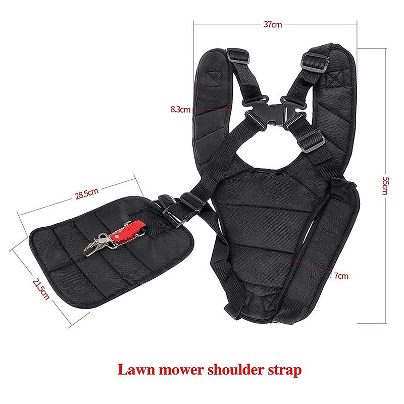 Padded Shoulder Harness Strap Garden Brush Cutter Trimmer Strimmer Adjustable
