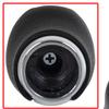 Nissan Navara D40 05-13 5-SPEED BLACK ECO LEATHER + CHROME Gear Shift Knob
