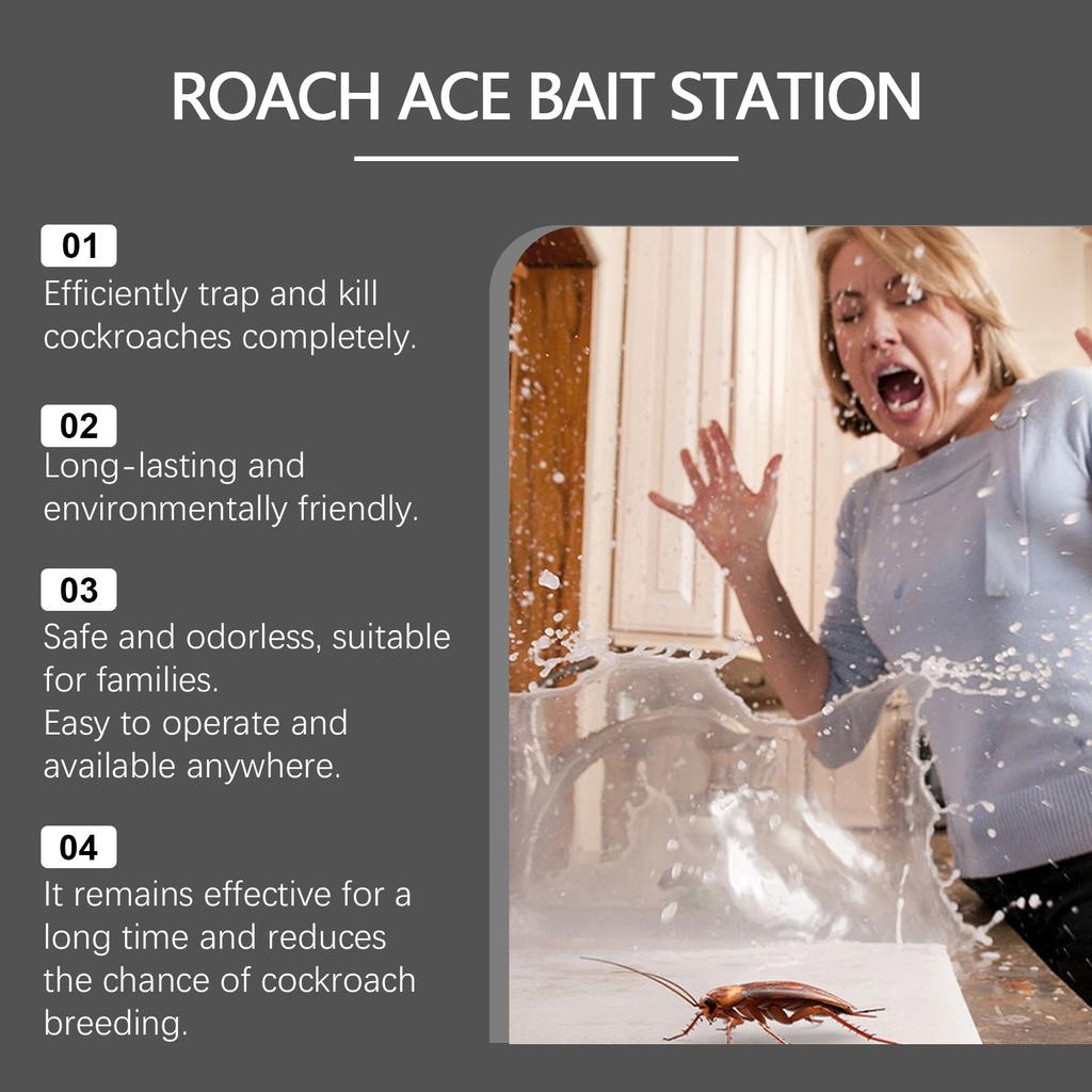 Станция уничтожения тараканов, средство от тараканов, бытовая мазь от тараканов, кухонная наклейка от тараканов