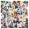 80 Мультяшных Аниме K-On! Наклейки для журналов, DIY, телефонов и ноутбуков