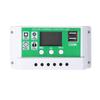 100A Solar Charge Controller 12/24V PWM Solar Panel Controller Battery Intelligent Regulator with