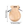 2Pcs Traditional Castanet Wood Spanish Castanets Flamenco Dance Castanets W String Hand Clapper Children Percussion Instrument