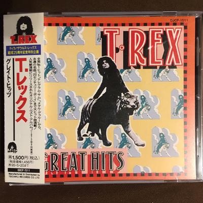 КД Т. REX - Величайшие хиты 00CP1511 Marc On Wax 1993 Япония Рок Б/у
