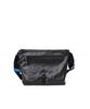 LANVIN en Bleu Heather Shoulder Black Men's Bag,