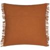 Yard Beni Fringed Checked Cushion Cover