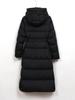 Women's Winter 2025 Hooded Slim-fit Thick Down Coat with Waist Cinching