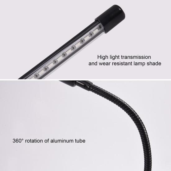 Full Spectrum Plant Grow Light with Clip Dimmable Plug-Play High Brightness Waterproof LED Plant Light Flower Grow Lamp