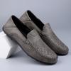 Большой размер 38-47 Лоферы пенни Мужская повседневная обувь Мужские мокасины Кожаные слипоны Балетки Легкие мужские туфли для вождения