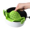 Durable Snap Design Anti-splash Lightweight Fruits Vegetable Pasta Water Strainer Rack Kitchen Supplies Vegetable Drainer