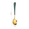 Household Stainless Steel Korean Spoon Household Kitchen Spoon Capacity Gold Silver Mirror Polished Cutlery Coffee Cutlery