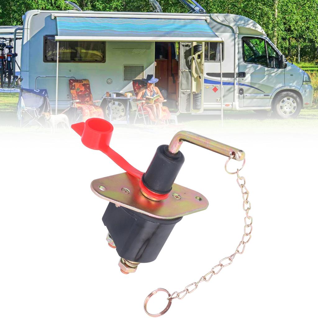 Battery Isolator Switch Power Kill Metal 300A 12‑24V Universal for Cars RVs Yachts Trucks
