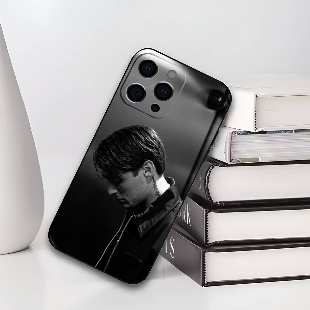 P-Peso P-Pluma Mexico Singer Phone Case For iPhone 17,16,15,14,13,12,11 Plus,Pro Max,XS,Soft Silicone Black Cover