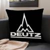 Deutz Case Плюшевая ткань Мягкая наволочка Двусторонний принт Чехол для подушки Домашние подарки
