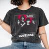 My Bloody Valentine Mbv Band Outfit Washed T Shirts for Men Women Streetwear Hip Hop T-Shirt Summer Tees Tops Cotton