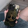 Ретро легкая роскошь высококачественный Древо Жизни iPhone13pm стеклянный защитный чехол для мобильного телефона Apple 17 импортный хит