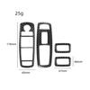 4pcs For Chrysler 300 2015-21 Carbon Fiber Window Switch Interior Cover Trim