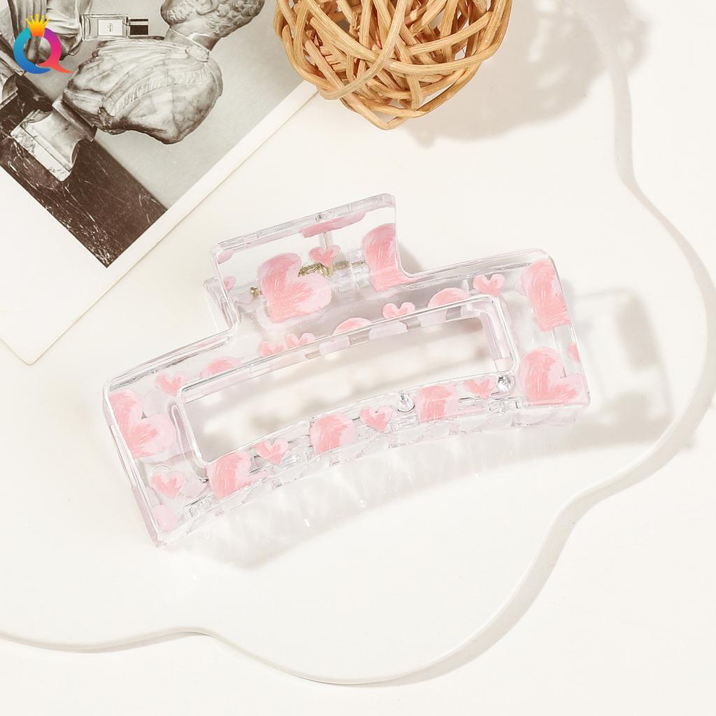 Printed Hair Clip Shark Clip Leopard Clip Large Summer Clip Hair Accessories