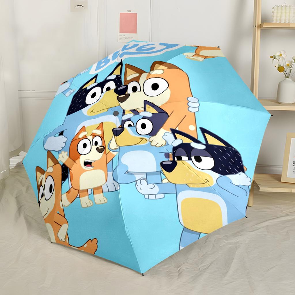 Halloween Costumes Fun Outdoor Automatic Umbrella Compact 8-Rib Design Foldable Design for Women/Men Compact Folding Umbrella
