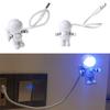 Creative Spaceman Astronaut Flying Saucer Panda LED Flexible USB Light Night Light for Kids Toy