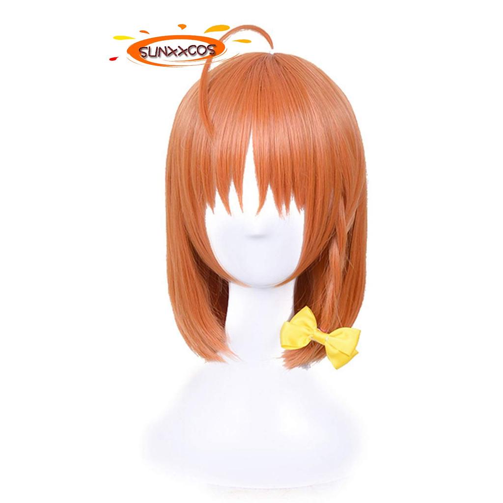 SUNXXCOS Love Live! Термостойкий косплей-парик с сеткой, аксессуар для костюма для женщин, реквизит для косплея. (Такахаси Тика (Головной убор в комплекте))
