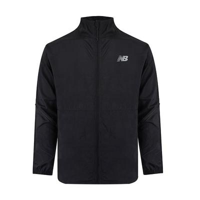 New Balance Упакованная ветровка Impact Run, черная, Amj2164 Bk