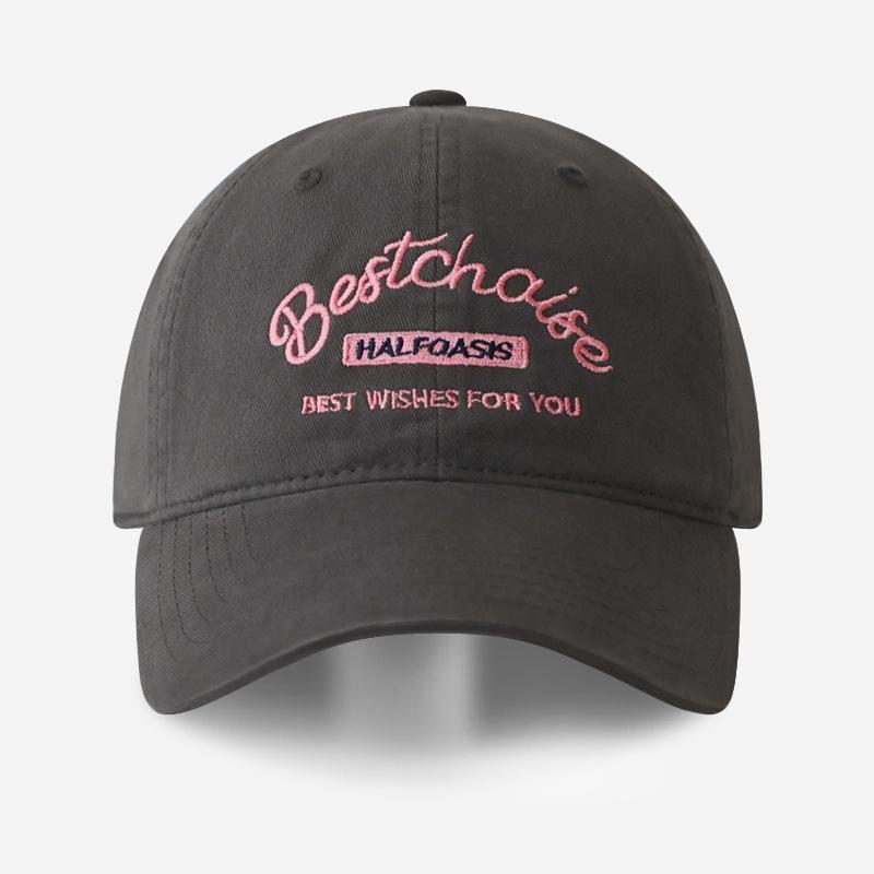 Baseball cap summer new men's and women's casual versatile cap spring and summer sunscreen cap shows small face