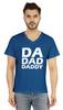 Inkmeso Mens Tshirt   Da Dad Daddy   Graphic Tshirt For Dad Gift Tee Shirt For First Time