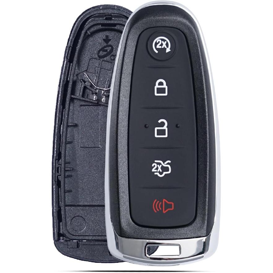 Корпус-крышка для брелока MechanMagic для Ford Explorer Edge Flex Expedition Focus Taurus Maverick Lincoln Navigator MKS MKT MKX 2011- Пульт дистанционного управления с бесключевым доступом