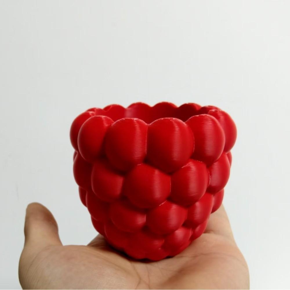 3D Printed Planter Holder Self-Contained Realistic Flower Container  Placement Easy