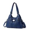 Fashion PU Leather Handbag for Women Shoulder Bags Genuine Sheepskin Crossbody Bag for Women Messenger Bag Tote Moms Bag