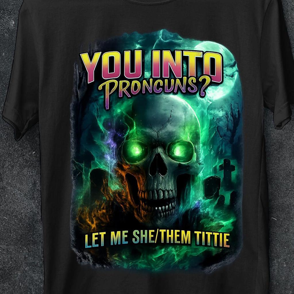 You Into Pronouns? Let Me She/Them Titt*es, Vintage Unhinged Raccoon Tee, Funny Raccoon Meme Shirt, Ironic t shirts, Weird Dark Humor