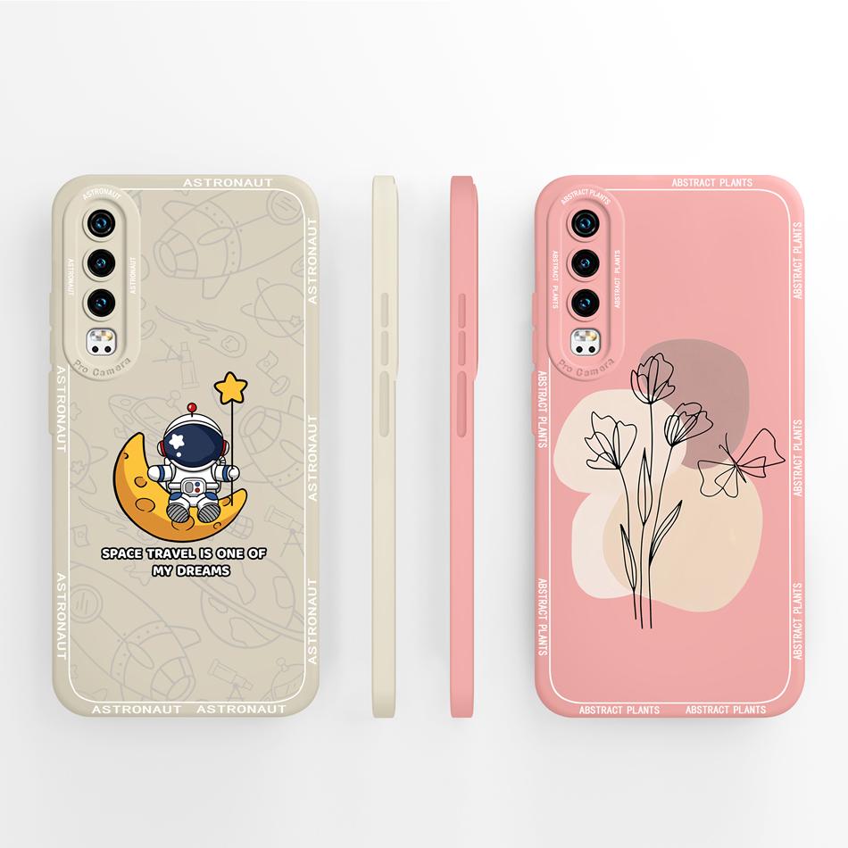 Стильный чехол для Huawei P30 Pro Lite Конфетная задняя крышка для Huawei P 30 Lite Полная защита От падений Жидкий силикон Мягкие чехлы