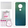 apgo Защитная наклейка на заднюю панель, совместимая с Nokia 6.2, пленка, фольга, винил - Pattern Carbon Chameleon CAKA1