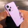 Чехол для Xiaomi Redmi 12 5G Ударопрочный Бампер с Подушками Безопасности Матовый Полупрозрачный Чехол