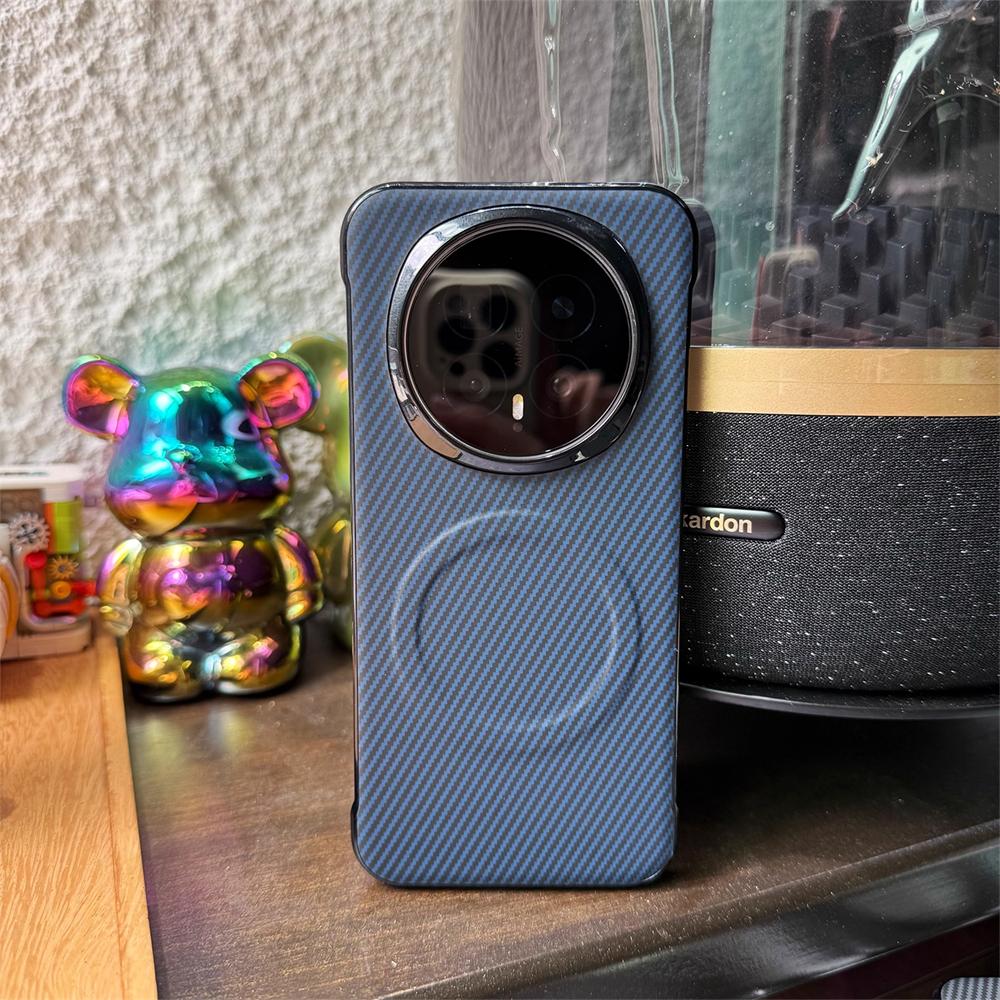 Тонкий магнитный противоударный чехол с рисунком под карбон для Honor Magic 8 7 6 Pro 500 400 200 Pro 300Ultra
