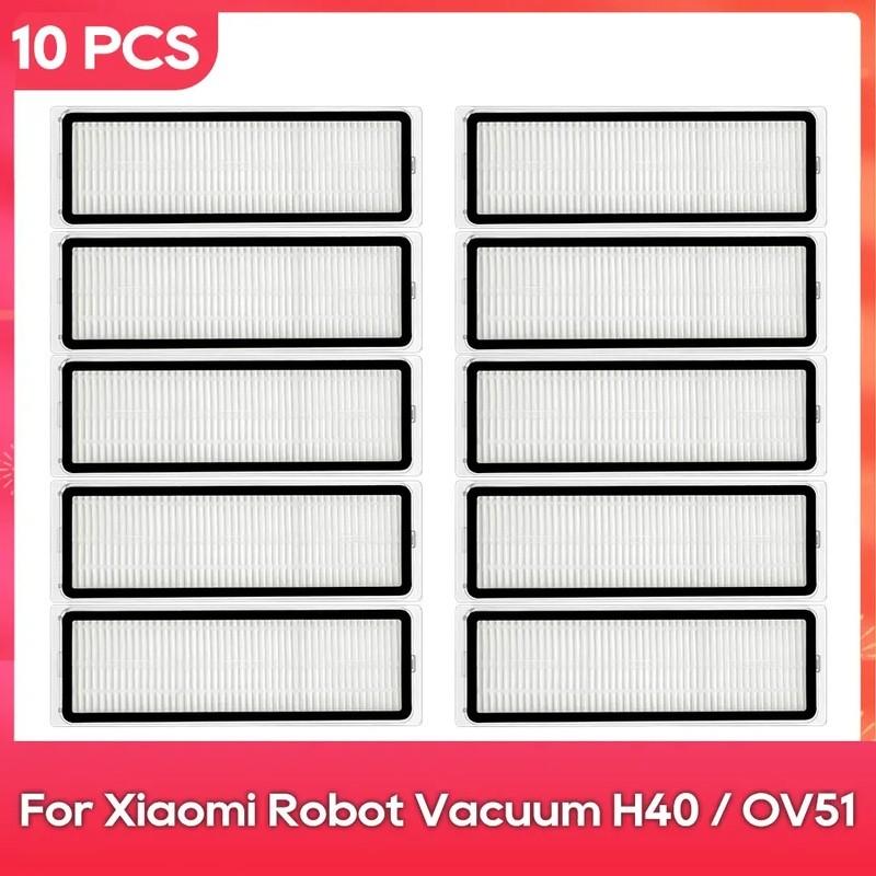 Подходит для робота-пылесоса Xiaomi H40 OV51 Запасные части Аксессуары Роликовая основная боковая щетка Фильтр Швабра Мешок для пыли Запасная часть