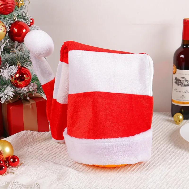 Christmas Long Hat Year Gifts Creative Elf Hat Party Atmosphere Clown Hat Christmas Decoration Hat Santa Hat